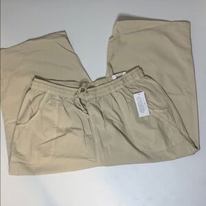 Karen Scott Comfort Waist Capri Stonewall 1X